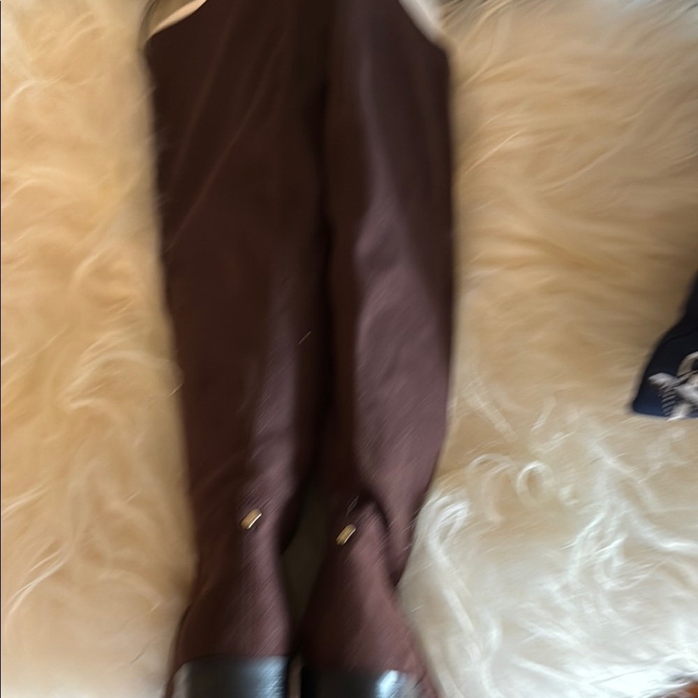 Kenneth Cole Stanford Brown Knee-High Women's Boots size 9 - Picture 4 of 7